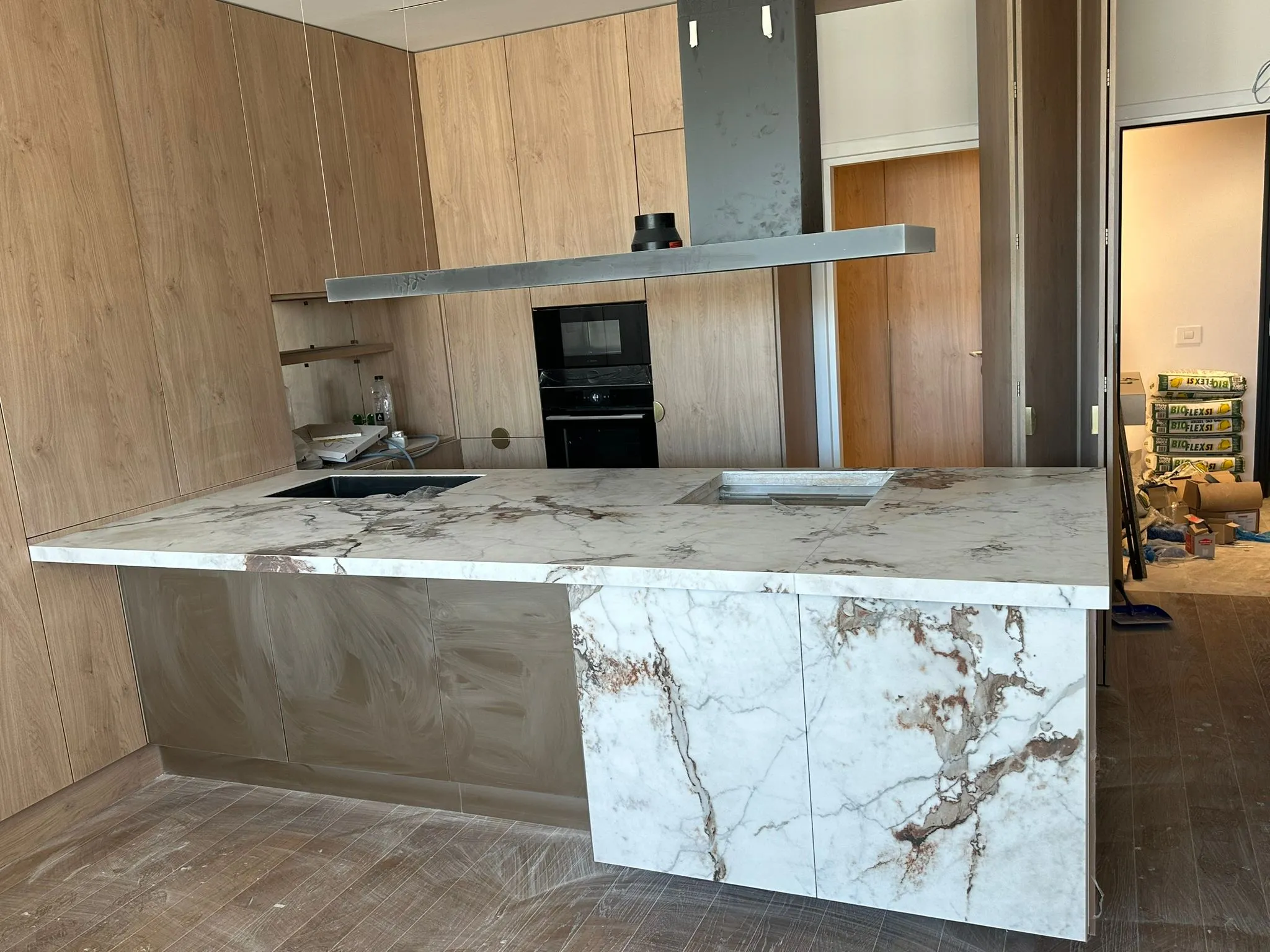 Cadru 2 din Montaj ceramică proiect rezidențial