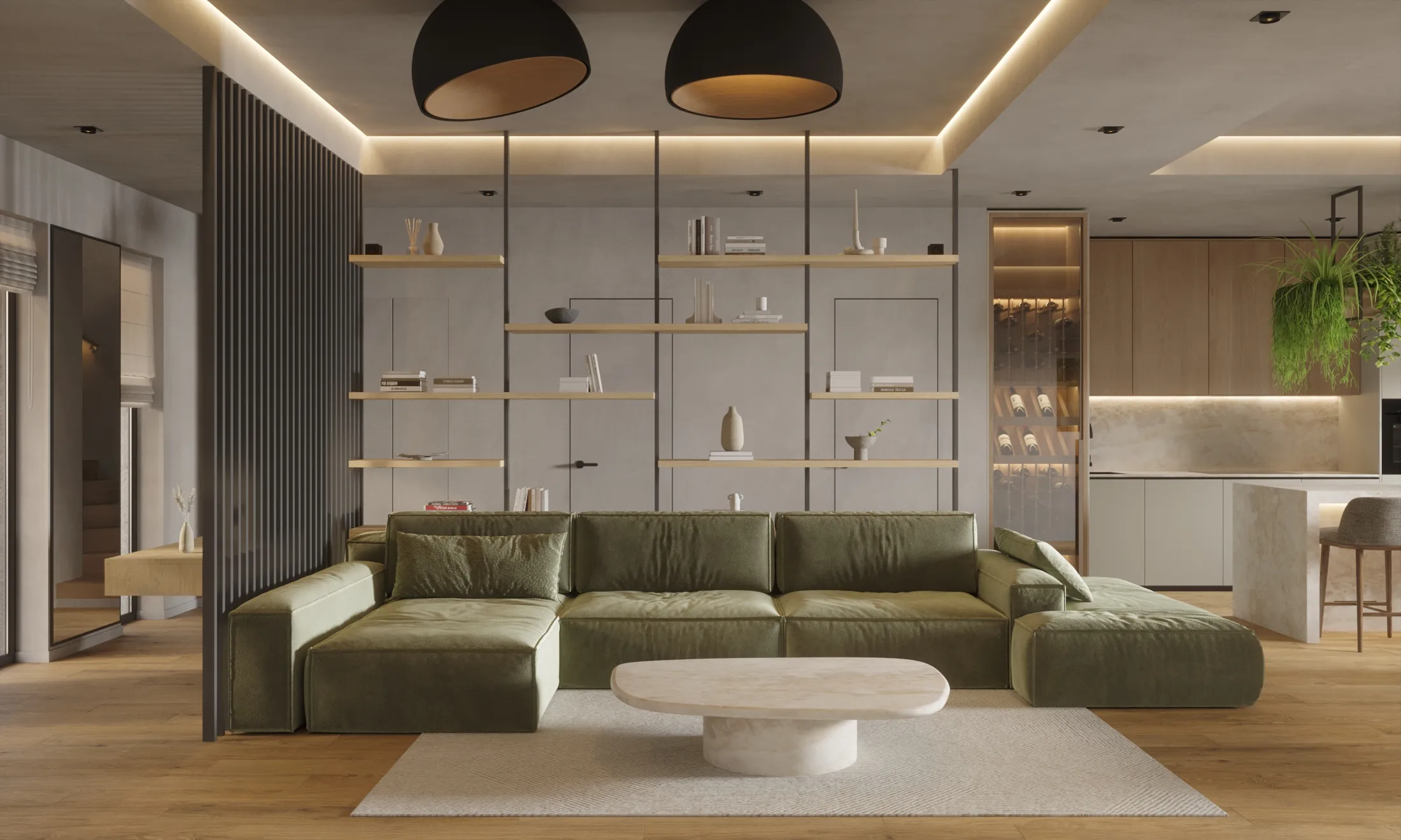 Oaza Verde: O Interpretare Wabi-Sabi Contemporană