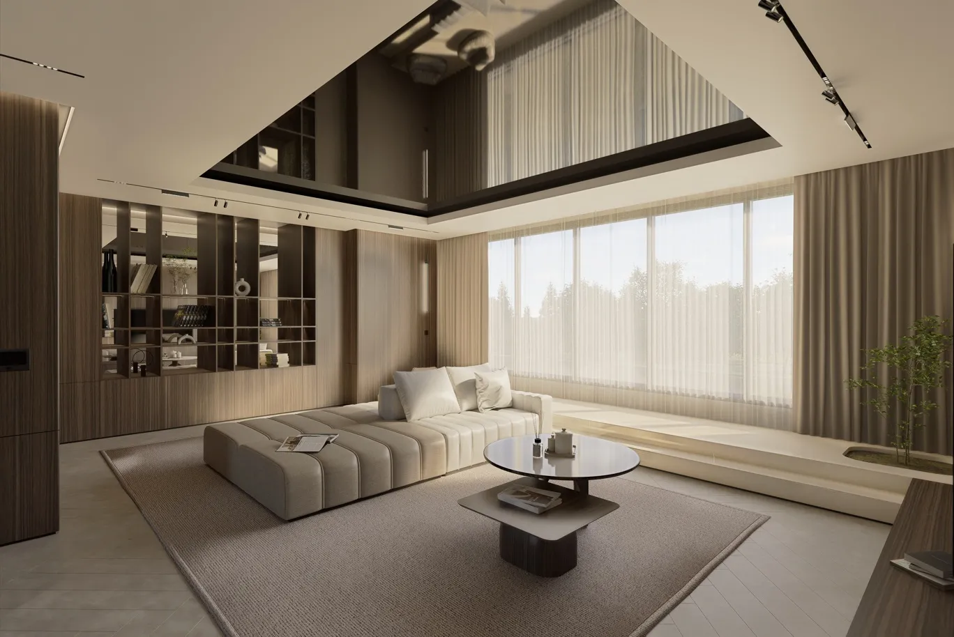 The Walnut & Noir Residence