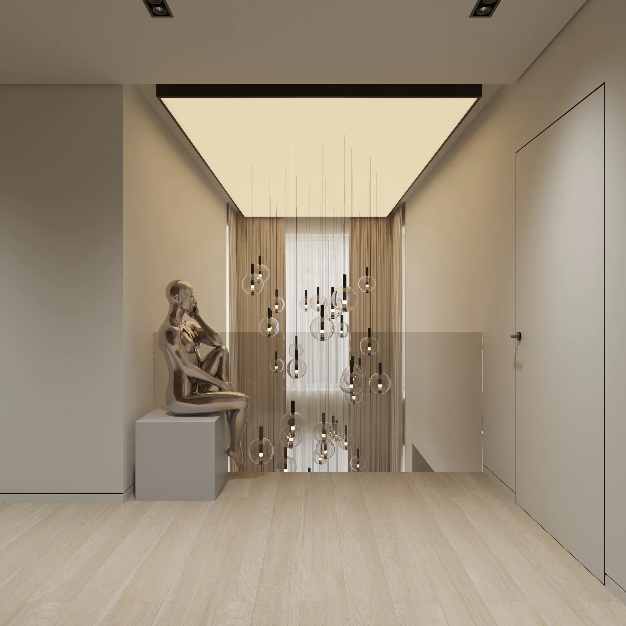 Refined Minimal Glam Residence