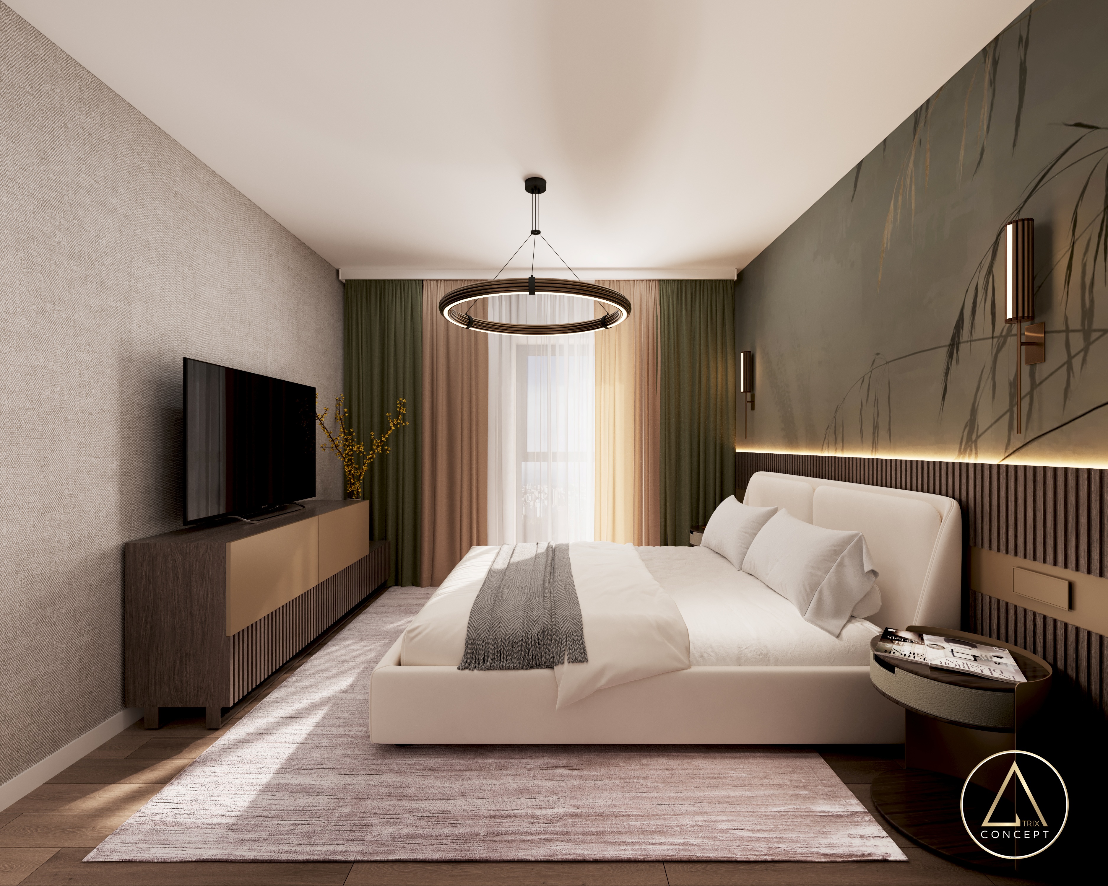 Apartament în stil Contemporan - Glam