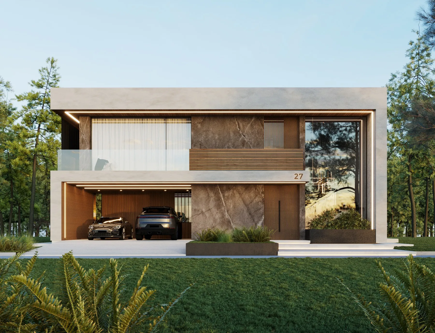 Cadru 2 din Vilă Minimalistă High-End București