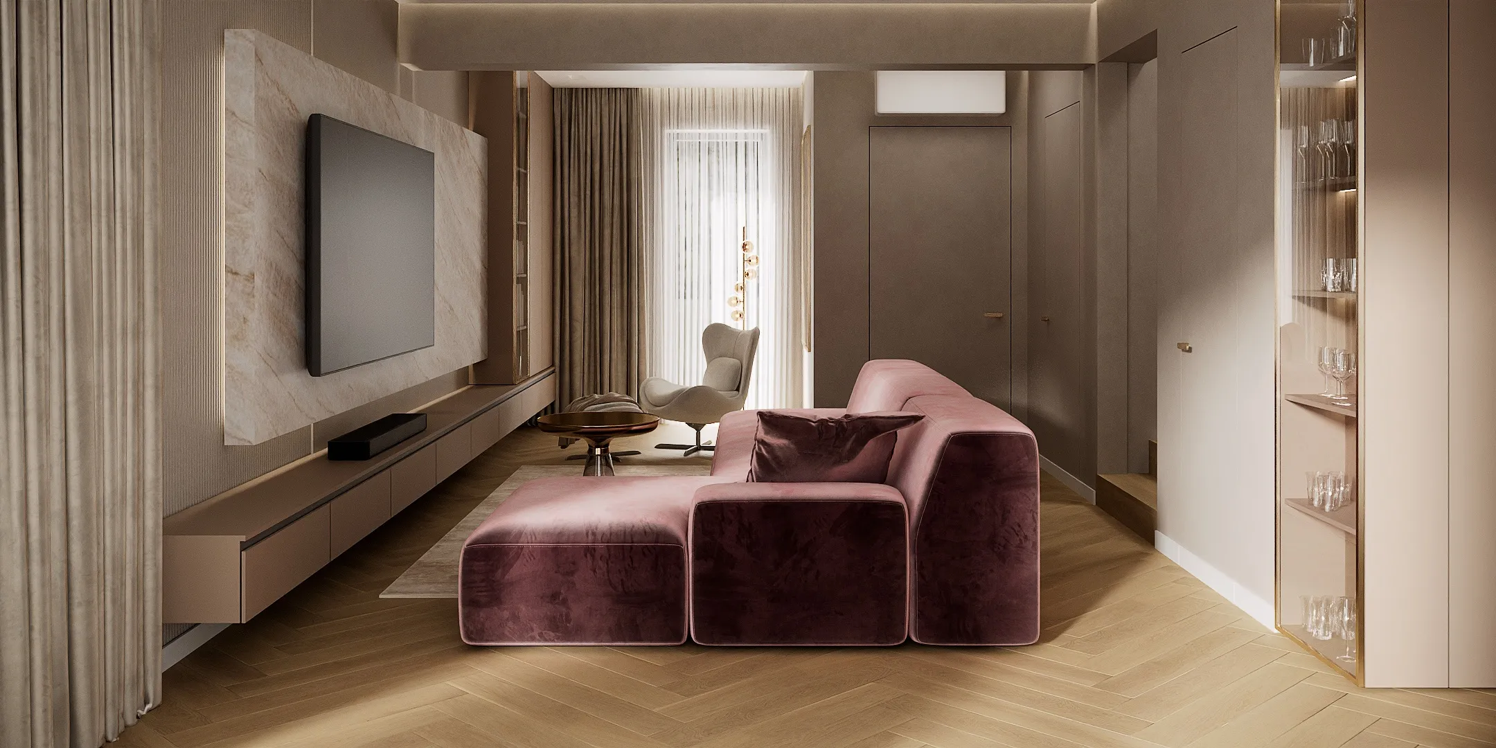 Cadru 2 din Minimalist Mid-Century Apartment