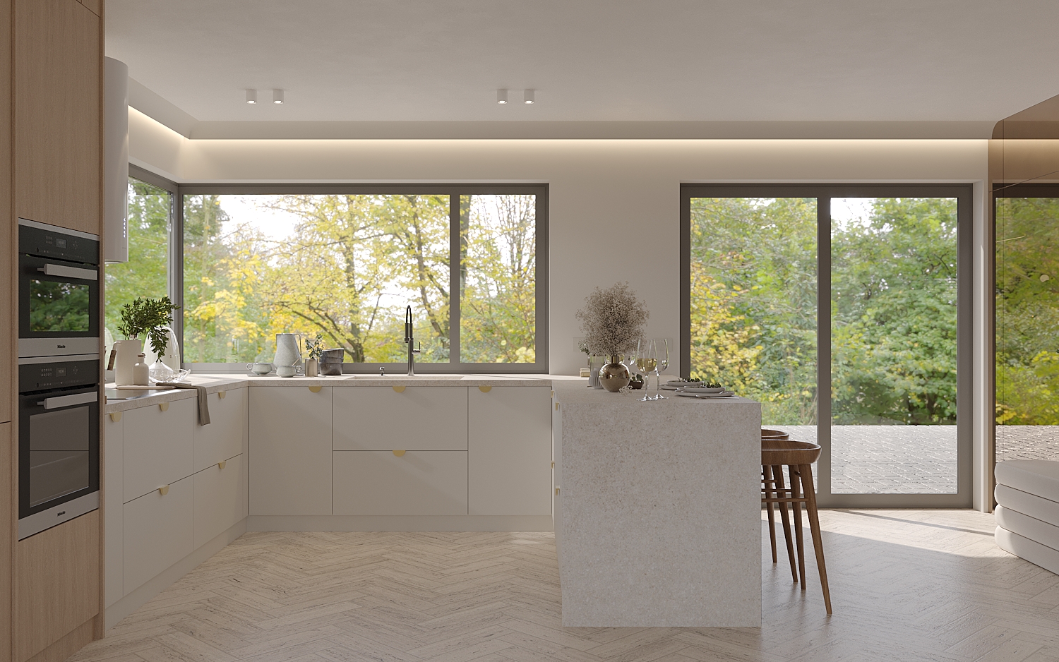 Cadru 3 din Open-space in nuante naturale
