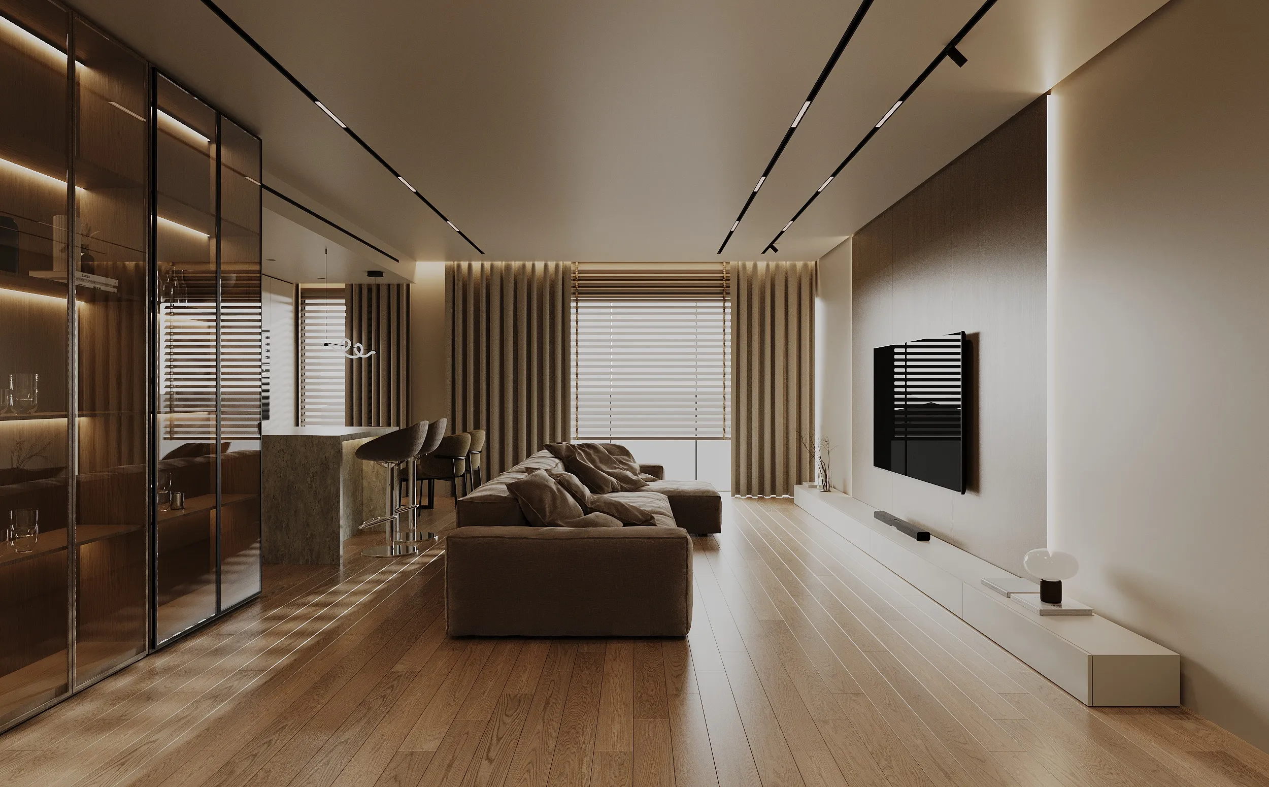 Cadru 3 din Minimal Elegance Apartment
