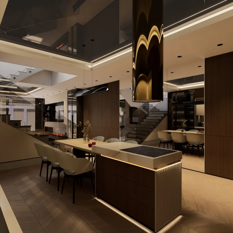 Cadru 6 din The Obsidian & Gold Residence