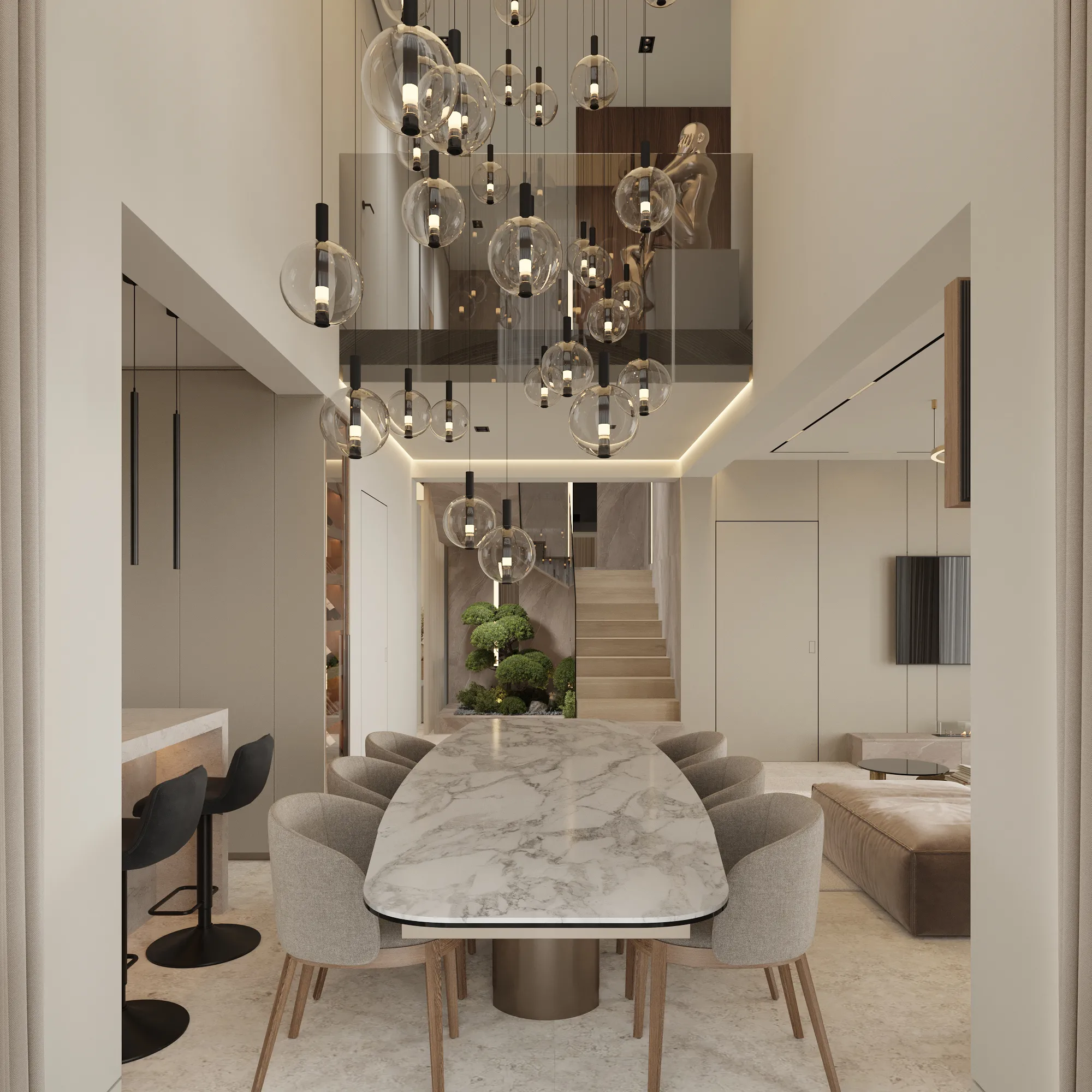 Cadru 1 din Refined Minimal Glam Residence