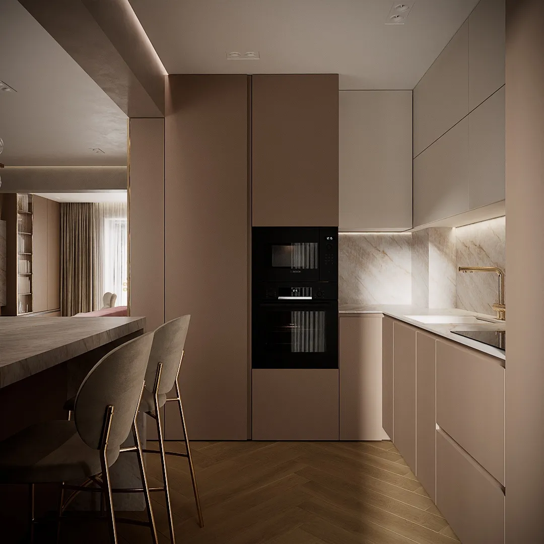 Cadru 7 din Minimalist Mid-Century Apartment