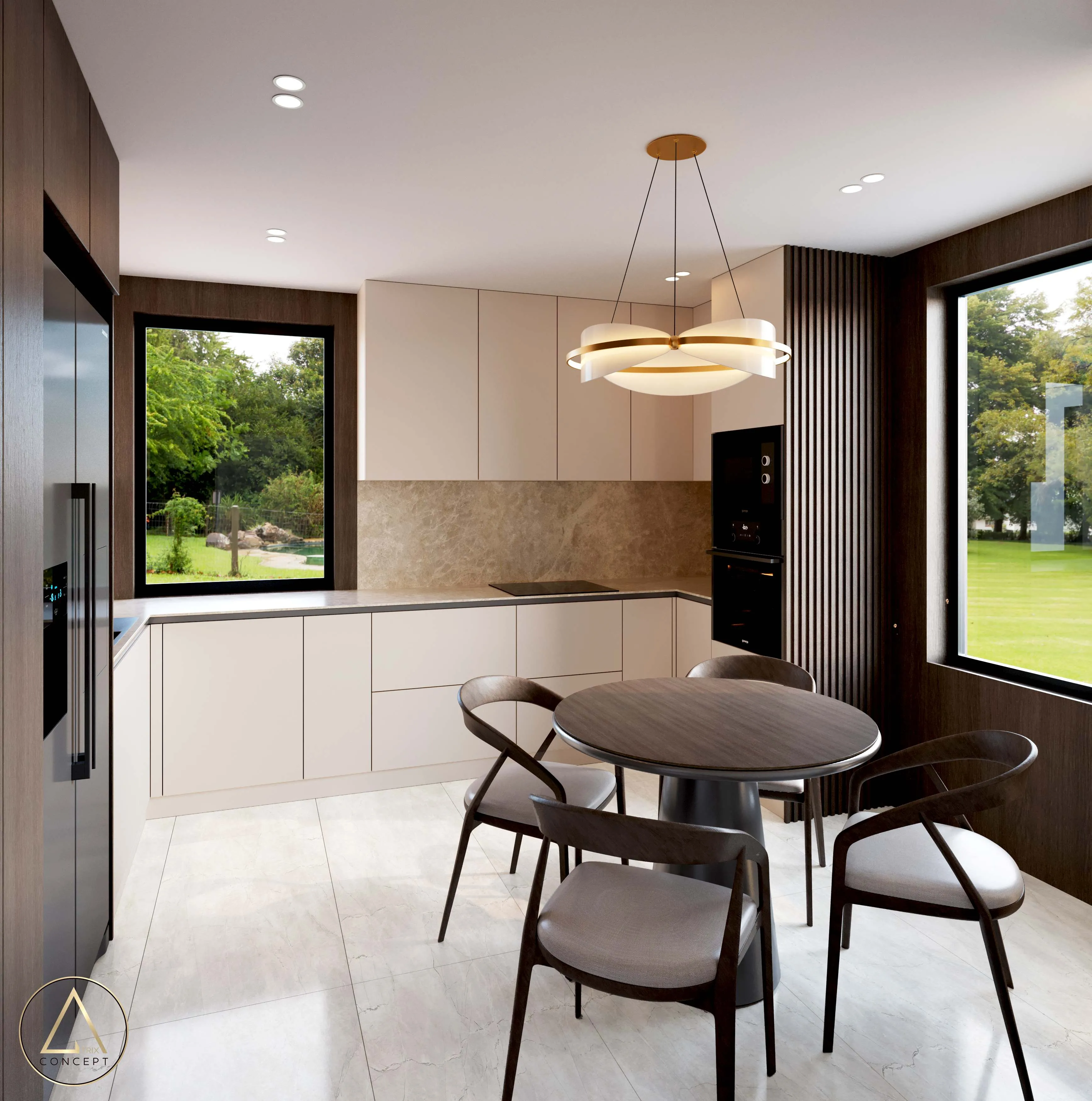 Cadru 6 din Casa P+1 în stil Contemporan  Luxury