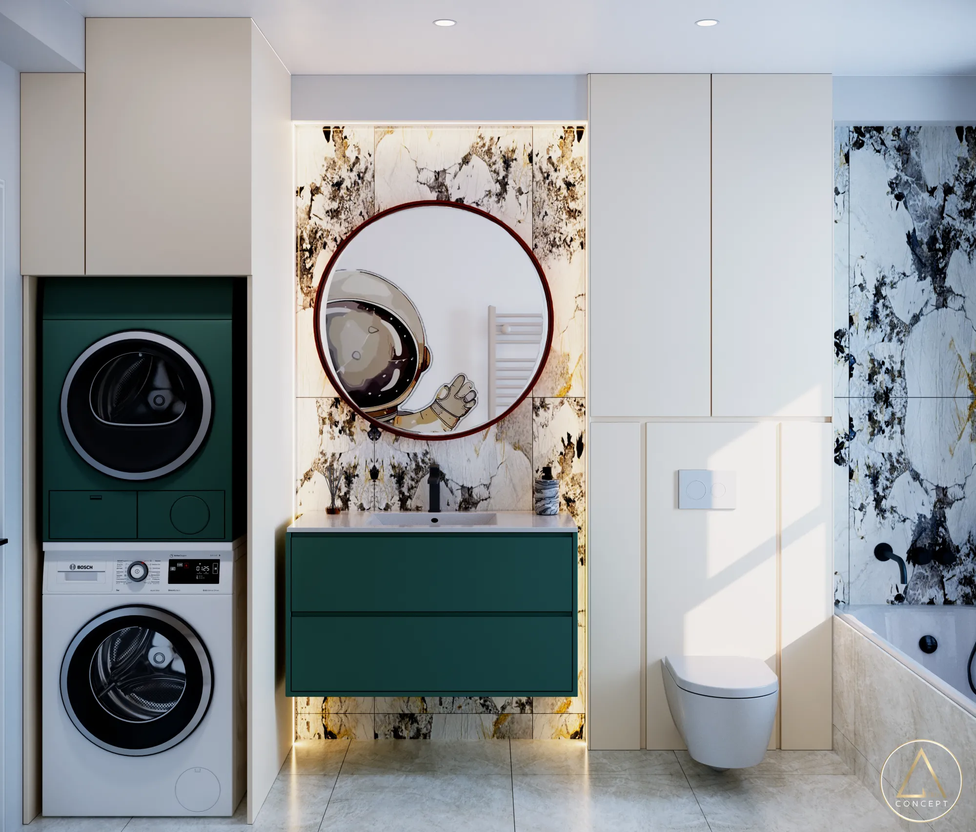 Cadru 7 din Casa P+1 în stil Contemporan  Luxury