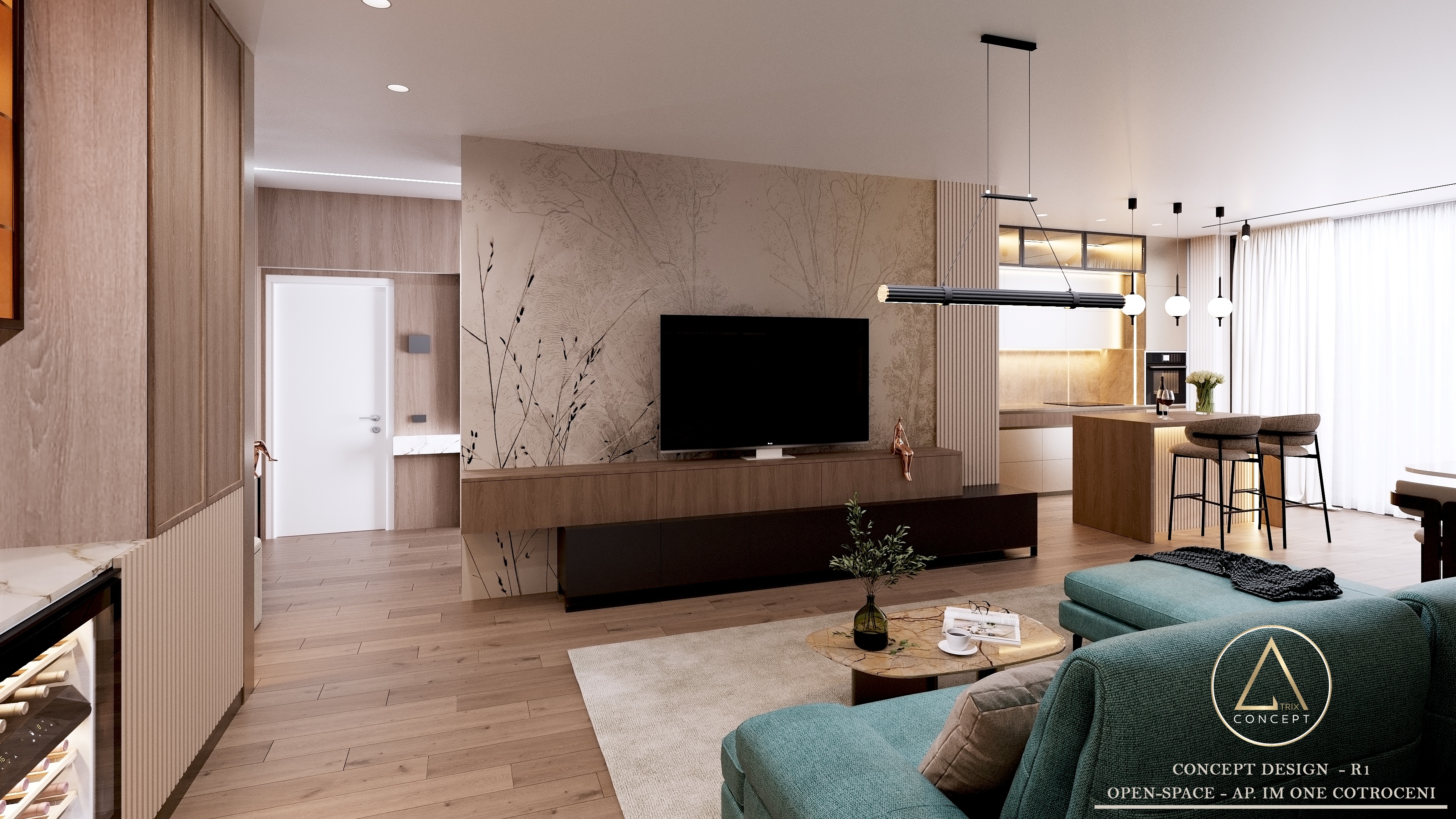 Cadru 4 din Apartament în stil Contemporan - Glam