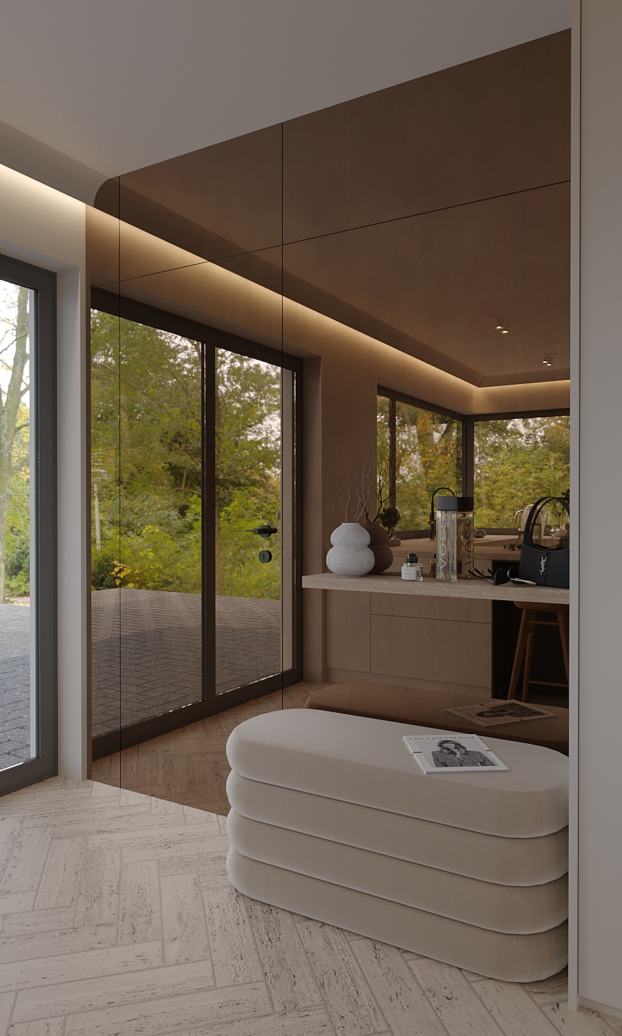 Cadru 1 din Open-space in nuante naturale